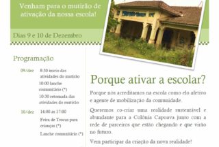 Mutirão da CAPIN das Águas